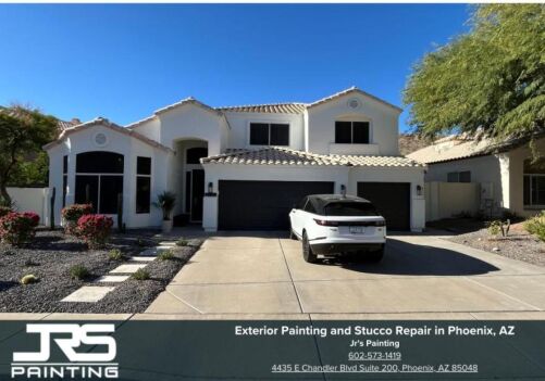 Exterior Painting and Stucco Repair in Phoenix, AZ