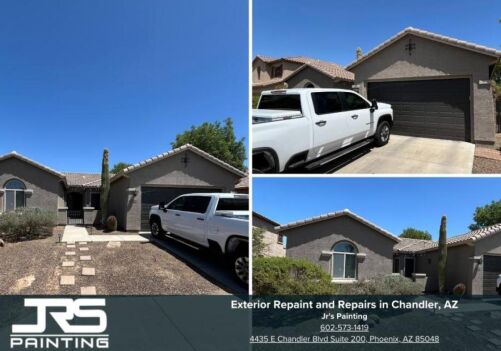 Exterior Repaint and Repairs in Chandler, AZ
