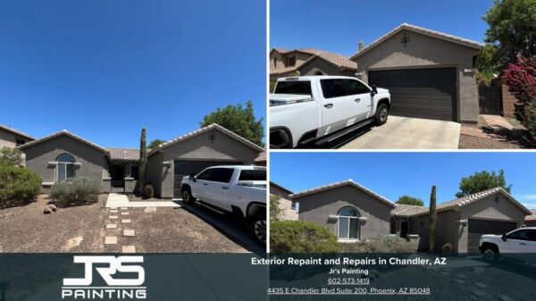 Exterior Repaint and Repairs in Chandler, AZ