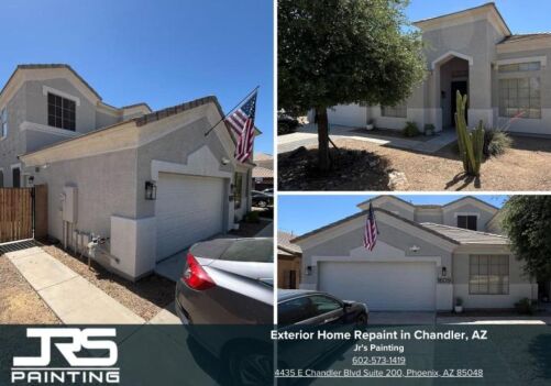 Exterior Home Repaint in Chandler, AZ