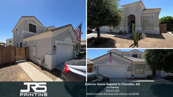 Exterior Home Repaint in Chandler, AZ