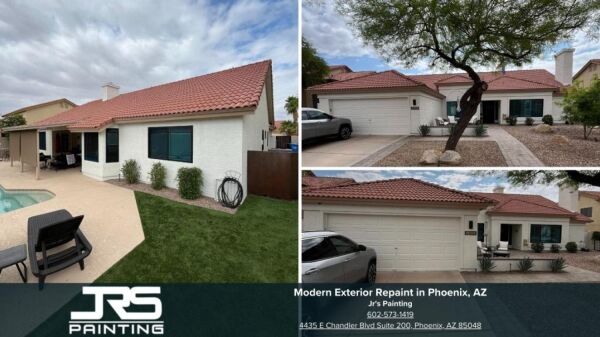 Modern Exterior Repaint in Phoenix, AZ