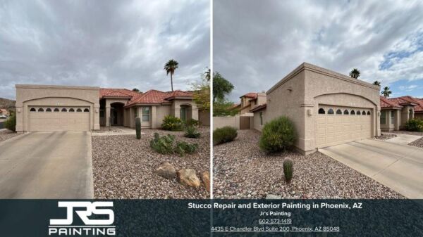 Stucco Repair and Exterior Painting in Phoenix, AZ