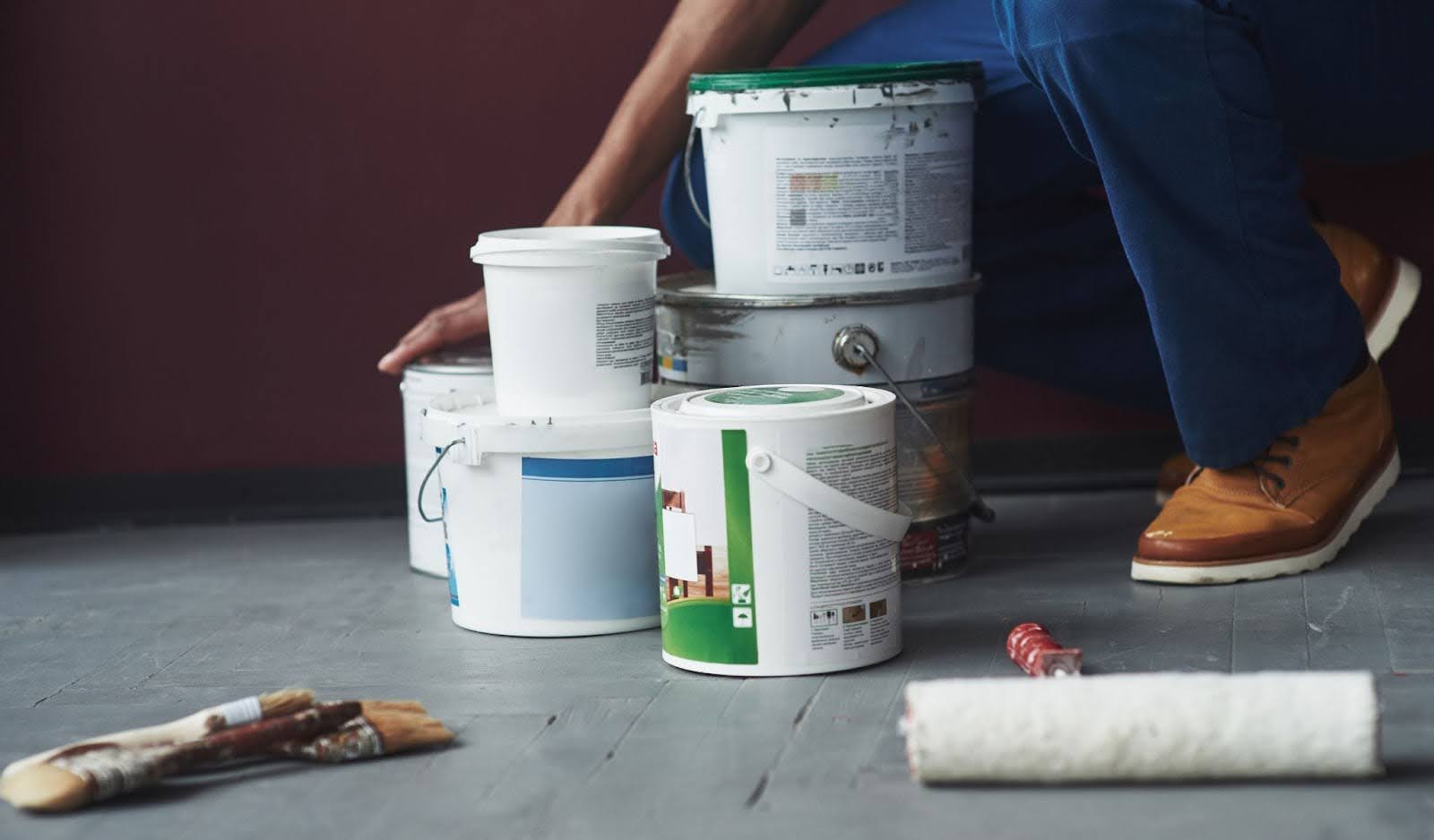 Health and Environmental Benefits of Low-VOC Paint JRs painting