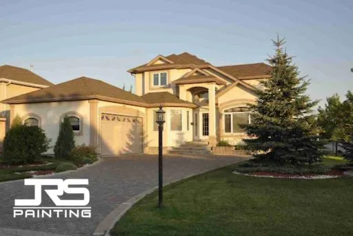 Beige Southwest-style home showcasing popular Stucco Colors in Chandler with warm desert tones.